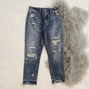 Abercrombie & Fitch High Rise Girlfriend Jean
